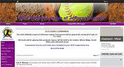 Desktop Screenshot of jeffcosoftball.com